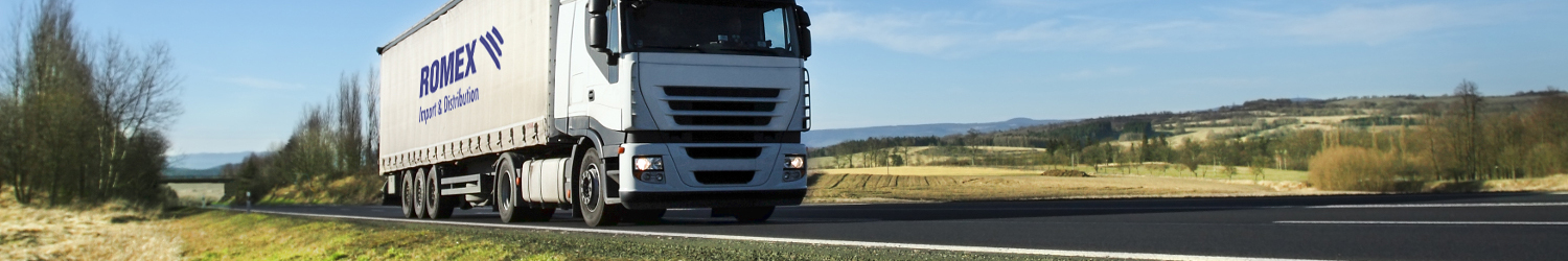 Romex distribution truck